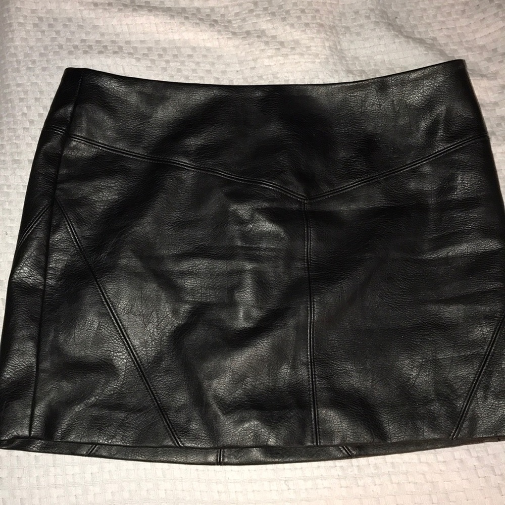 Leather Skirt